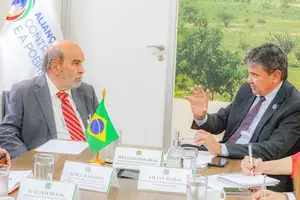 Wellington Dias e José Graziano (Foto: Roberta Aline/MDS)