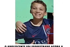 Adolescente sequestrado em Monsenhor Gil (Foto: Divulgação)