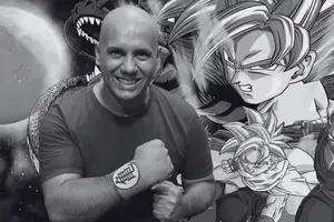 Anísio Mello interprete de Dragon Ball (Foto: Reprodução)