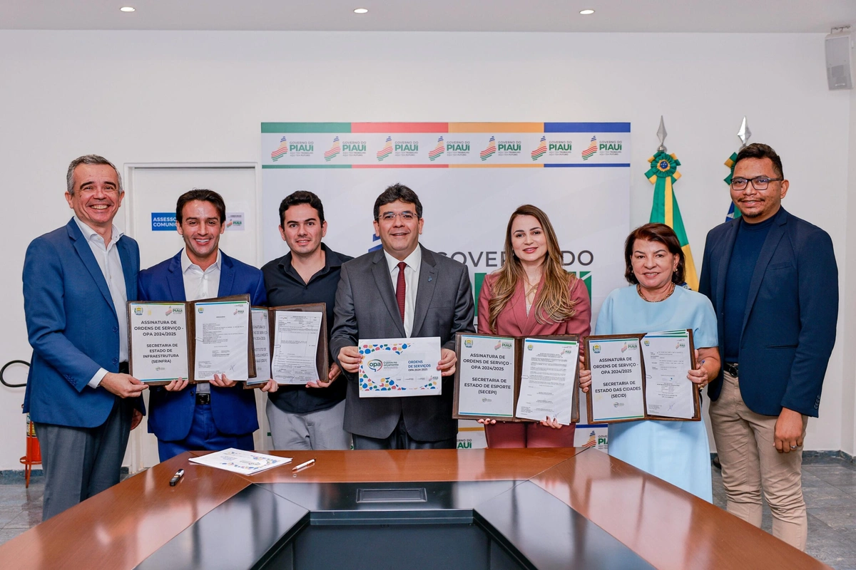 Assinatura de ordens de serviços do OPA