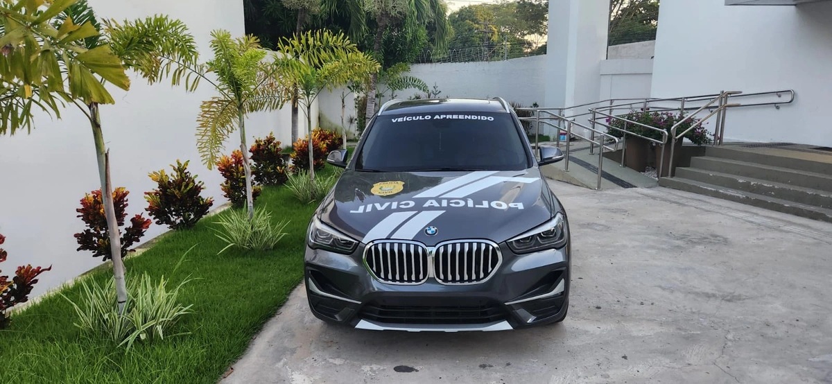 BMW utilizada sob autorização judicial