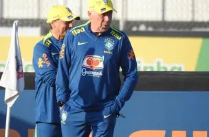 Carlo Ancelotti em preparação com Seleção Brasileira para o duelo contra o Equador. (Foto: Imagem do Google)