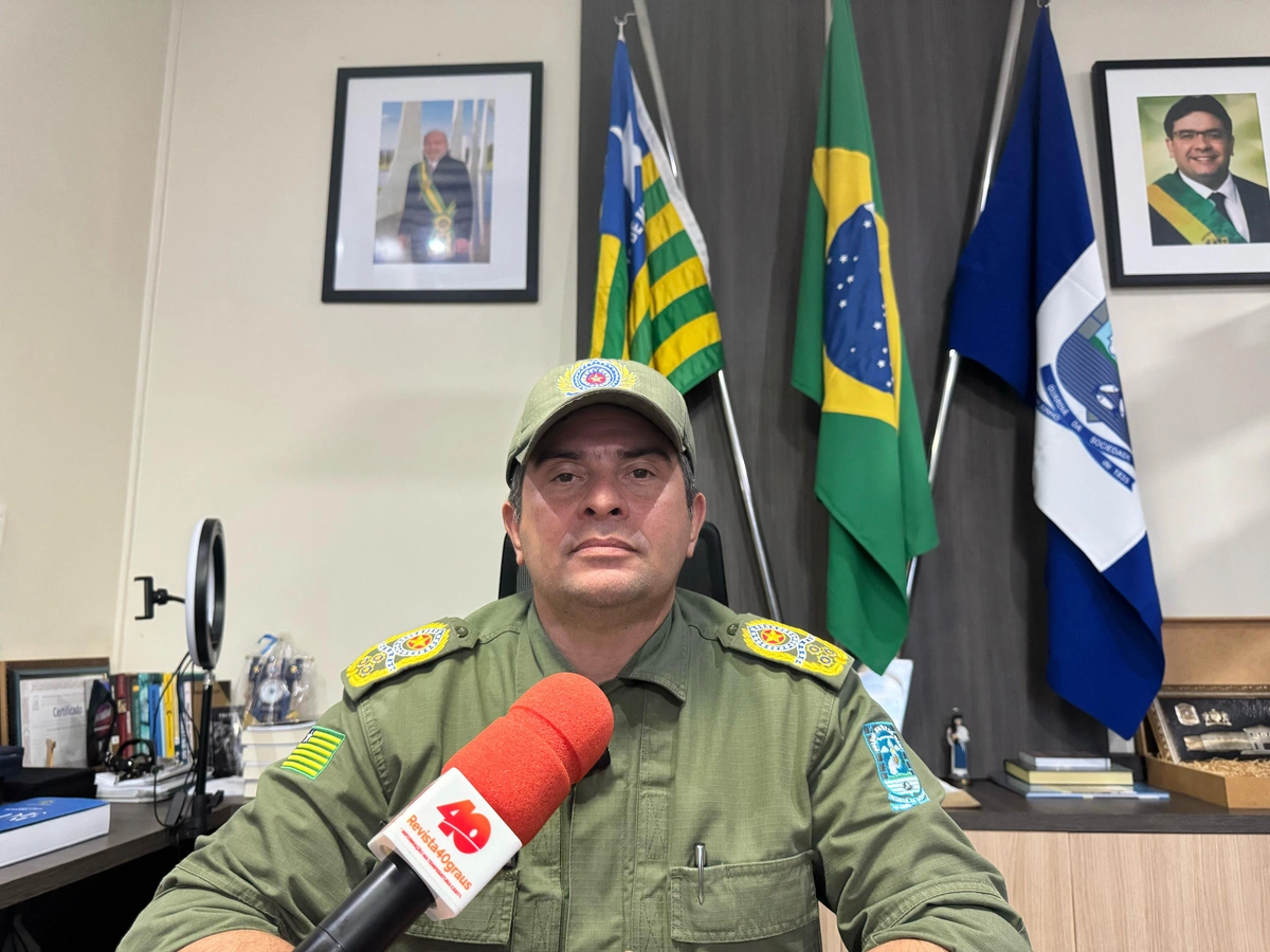 Coronel Scheiwann Lopes, comandante-geral da PM-PI