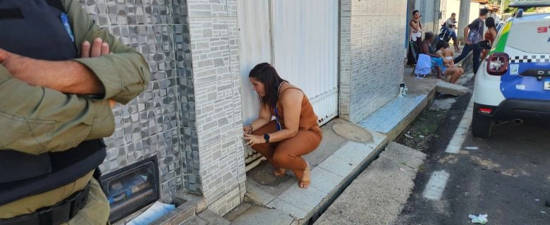 Criança resgatada