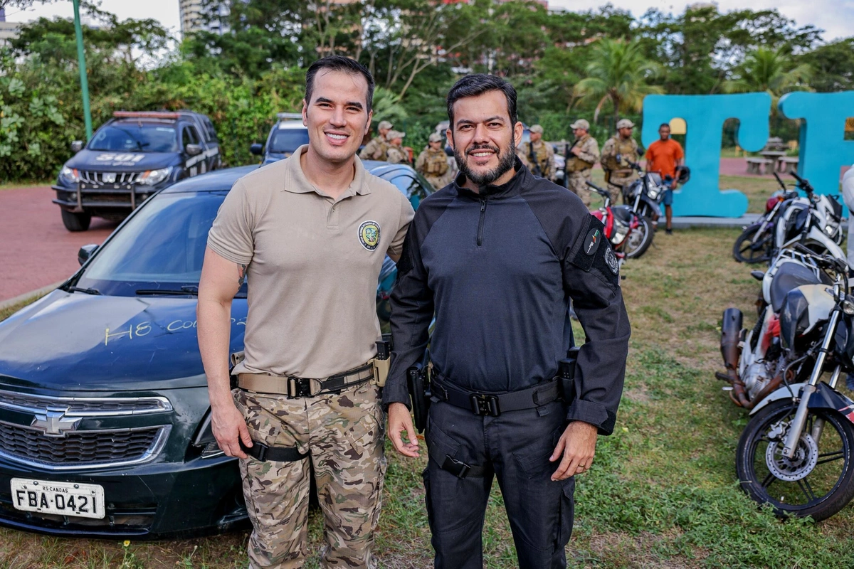 Delegado Zanatta e o Delegado Anchieta