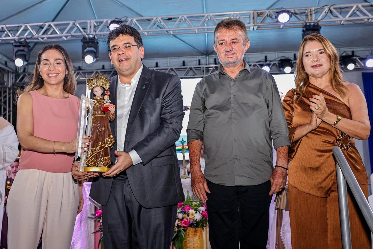 Dona Isabel, Rafael Fonteles, Joãozinho Fêlix e esposa