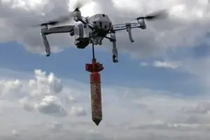 Drone militar ucraniano (Foto: Reprodução)