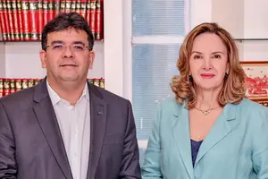 Governador Rafael Fonteles e a Procuradora Cláudia Seabra (Foto: MP-PI)