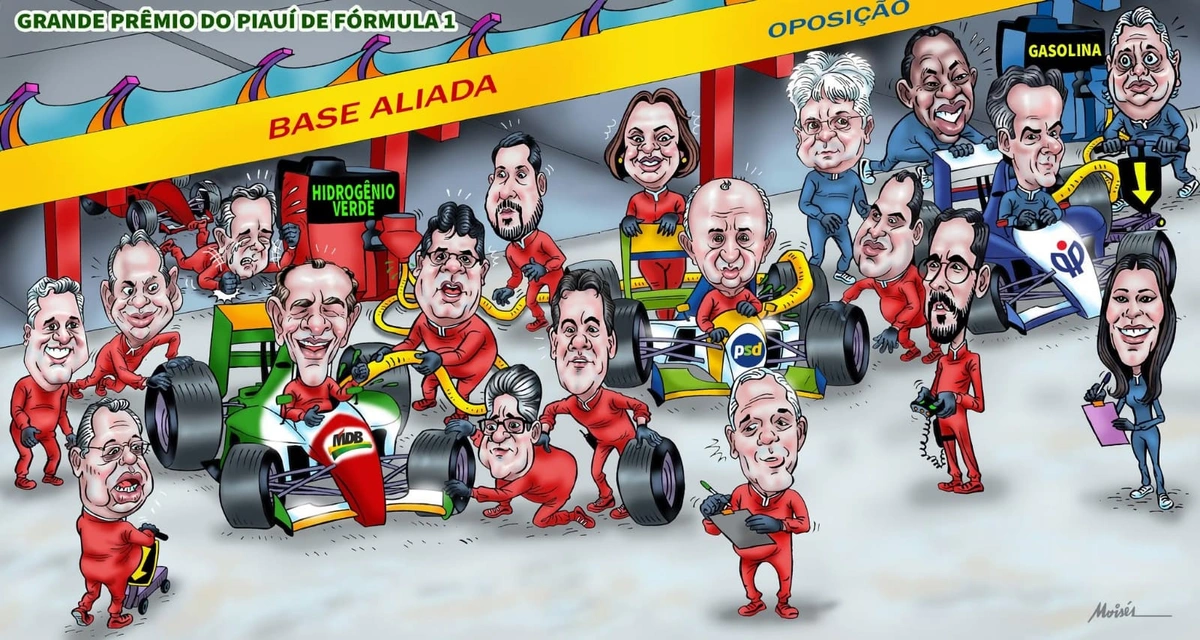 Grande Prêmio do Piauí de Fórmula . Que comecem as corridas.
