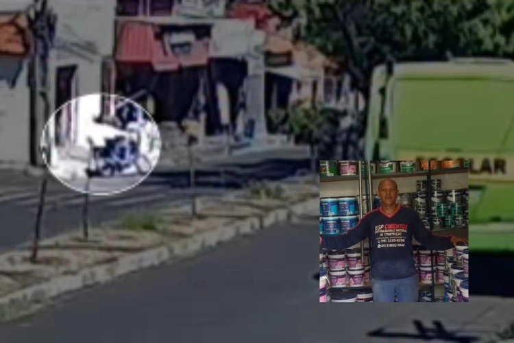 Imagem dos suspeitos de matarem empresário