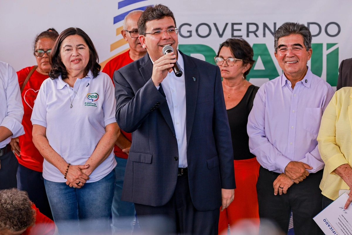 Inauguração de Obras do Orçamento Participativo Digital do Piauí - OPA. Biblioteca Francisca Maria de Moura Neguinha e Reforma do Centro Esportivo Deputada Francisca