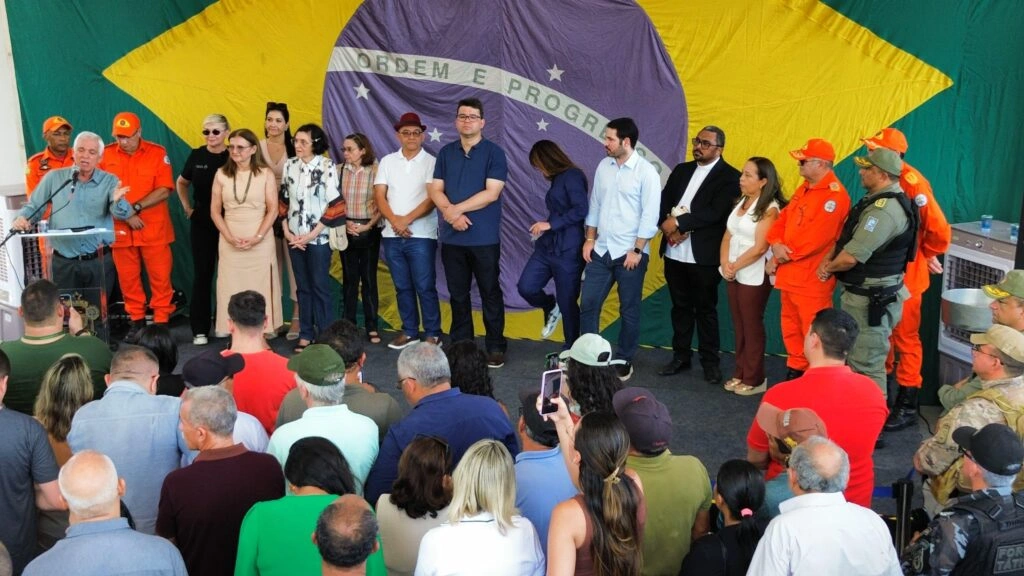 Inauguração do novo quartel do Corpo de Bombeiros Militar em Esperantina
