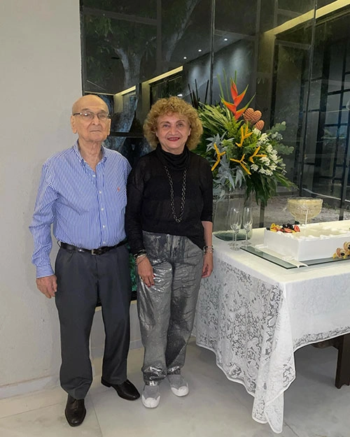José Caddah e Alda Caddah