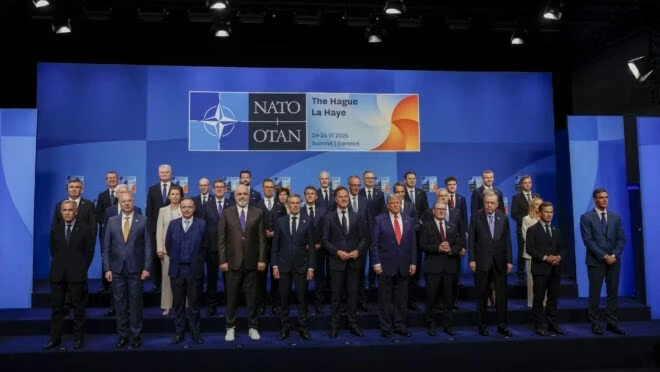 Líderes de países que compõem a Otan