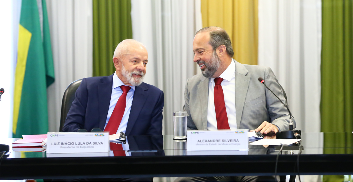 Lula e Ministro da Minas e Energias