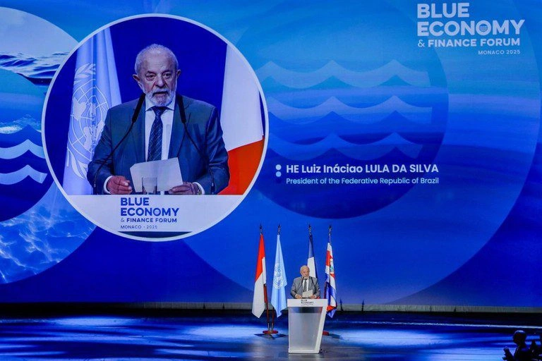 Lula em Mônaco