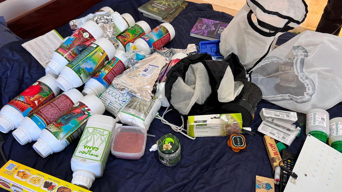 O material apreendido seria usado para alimentar o tráfico durante o Festival de Inverno