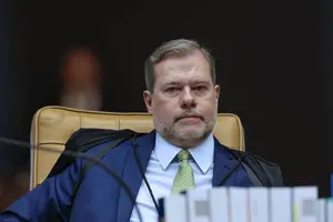 O ministro Dias Toffoli, em sessão do STF (Foto: Rosinei Coutinho/STF)