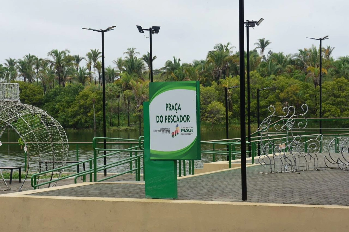 Praça do Pescador em Água Branca-PI