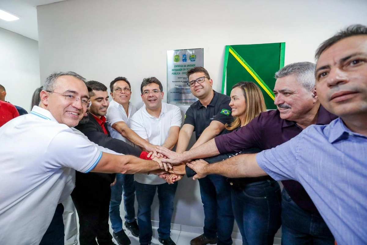 Rafael Fonteles inaugura Unidade Integrada de Segurança Pública em Simões
