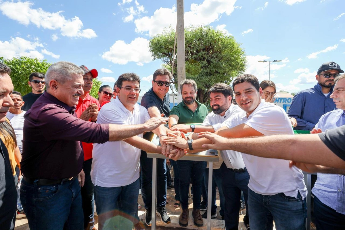 Rafael Fonteles Inauguracões em Simões