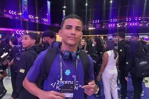 Ronielson Santos, estudante do Ceti Orlando de Carvalho, em Oeiras (Foto: Clayton Gomes)