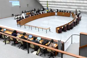 Sessão do plenário do STJ (Superior Tribunal de Justiça) (Foto: Reprodução)