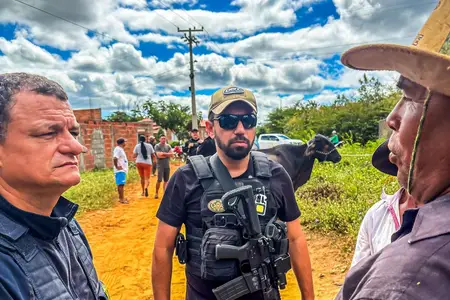 Duas pessoas são presas durante operação que tira animais das estradas