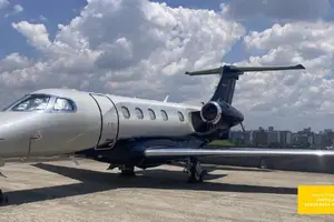 Aeronave MJSP que vai a leilão (Foto: MJSP)
