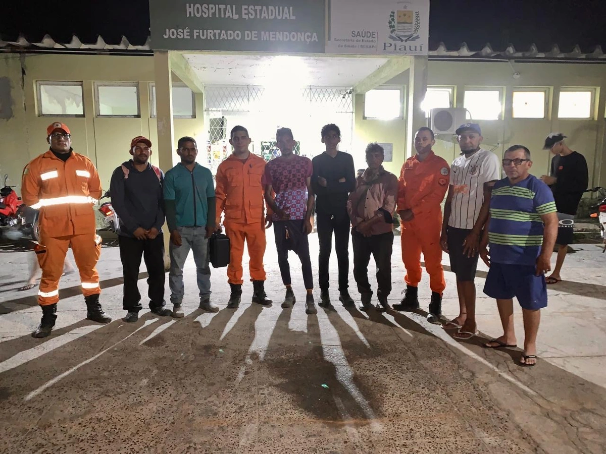 Bombeiros Militares realizam resgate em São Miguel do Tapuio