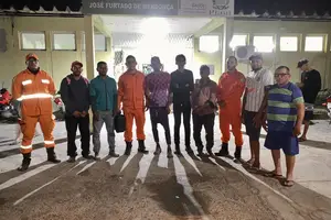 Bombeiros Militares realizam resgate em São Miguel do Tapuio (Foto: ASCOM)