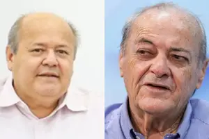 Charles da Silveira e Sílvio Mendes (Foto: Reprodução)