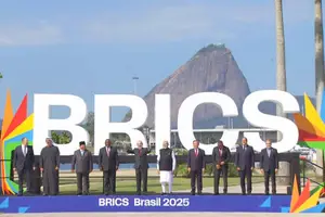 Chefes de Estado e de Governo dos países-membros do Brics (Foto: Reprodução | Ricardo Stuckert / PR)