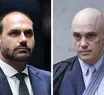STF determina bloqueio de bens e contas de Eduardo Bolsonaro