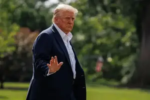 Donald Trump, presidente dos Estados Unidos (Foto: Reprodução |, SAMUEL CORUM/SIPA/BLOOMBERG VIA GETTY IMAGES)