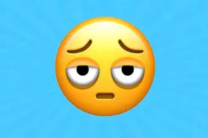 Emoji com olheiras é eleito o mais representativo de 2025 (Foto: Reprodução)