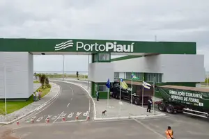 Entrada do Porto Piauí (Foto: Ascom Porto Piauí)