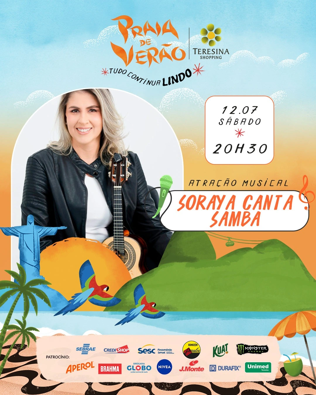 Espaço conta com atrações musicais, aventuras, brincadeiras infantis e entrada gratuita