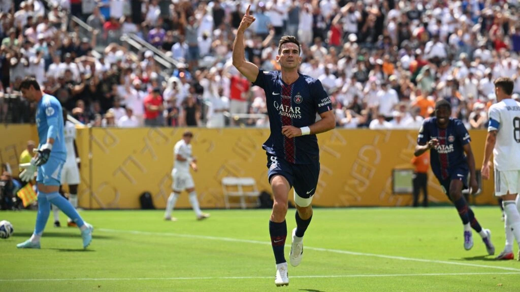 Fabian Ruíz marca duas vezes contra o Real Madrid e classifica os parisienses para a Final.