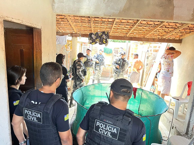 Forças de Segurança descobrem rinha na Pedra Mole