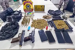 Integração da PF e Força Nacional (Foto: Polícia Federal)