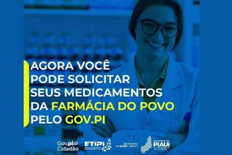 Medicamnetos pela plataforma GOV.pi Cidadão