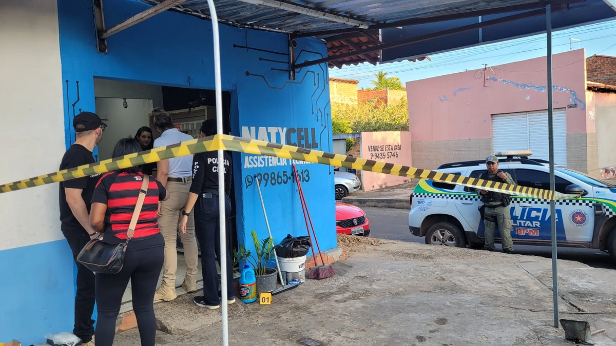 Polícia investiga o caso no Satélite
