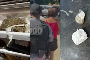Prisão e apreensão DENARC (Foto: SSP-PI)