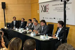 Rafael Fonteles, Derrite e Severo Eulálio (Foto: Reprodução)