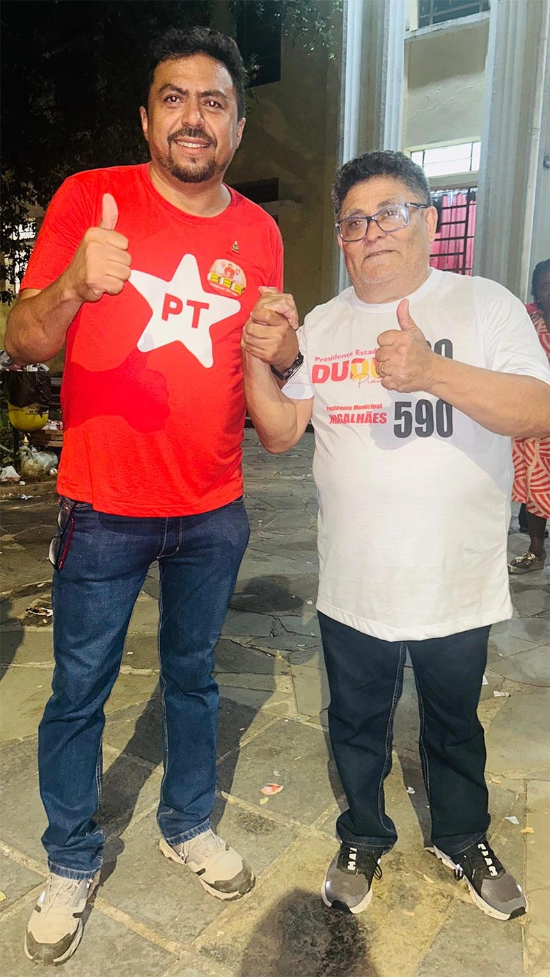 Vereador João Pereira e Cícero Magalhães