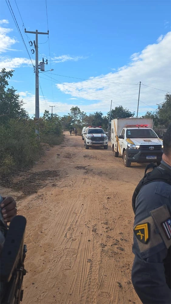 Zona rural de Caxias-MA onde o Delegado foi alvejado