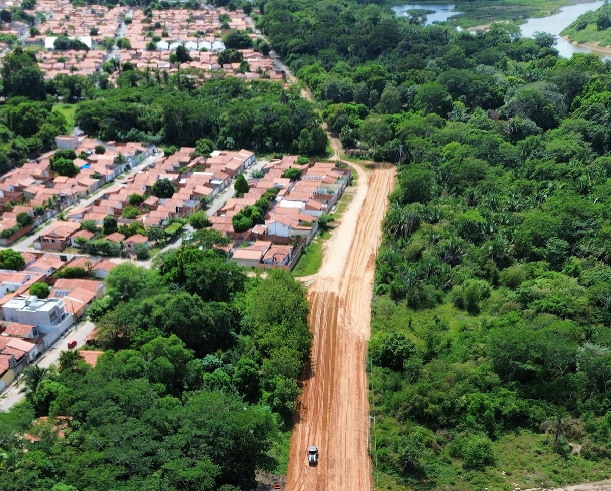Avenida São Francisco zona sudeste de Teresina