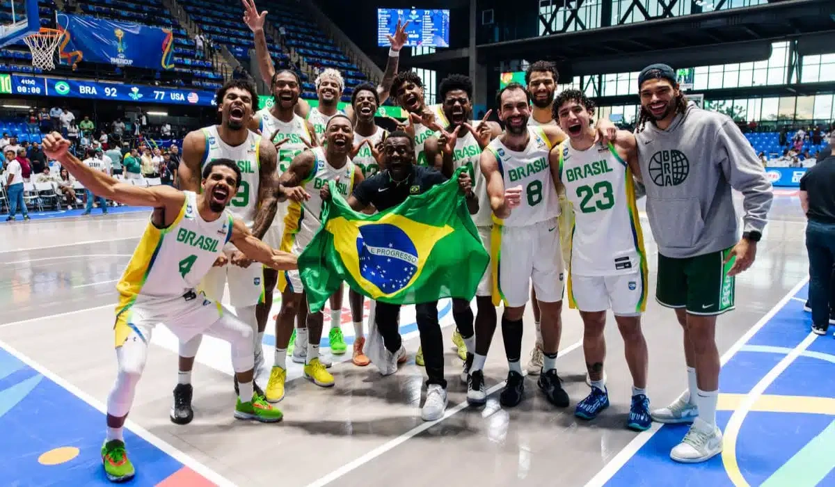 Brasil comemora virada histórica contra os EUA na AmeriCup