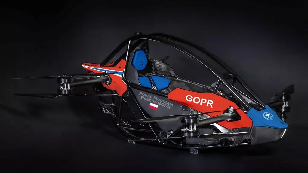 “Carro voador” Jetson One auxiliará socorristas de montanha na Polônia